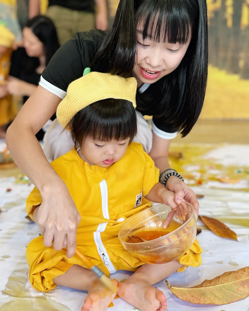 彤彤陪伴女兒早療復健的時刻 9